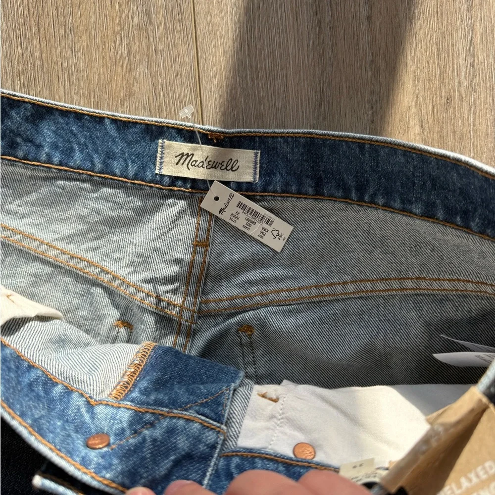 RELAXED Mid-length Denim Shorts - Jean